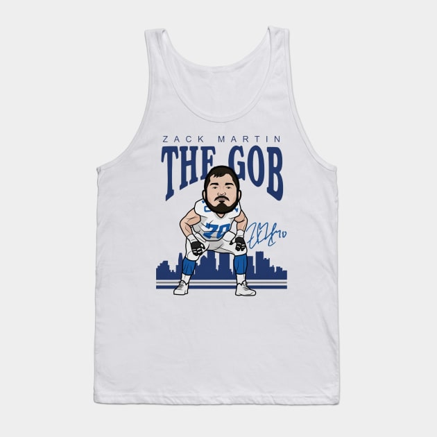 Zack Martin Dallas Gob Tank Top by MASTER_SHAOLIN